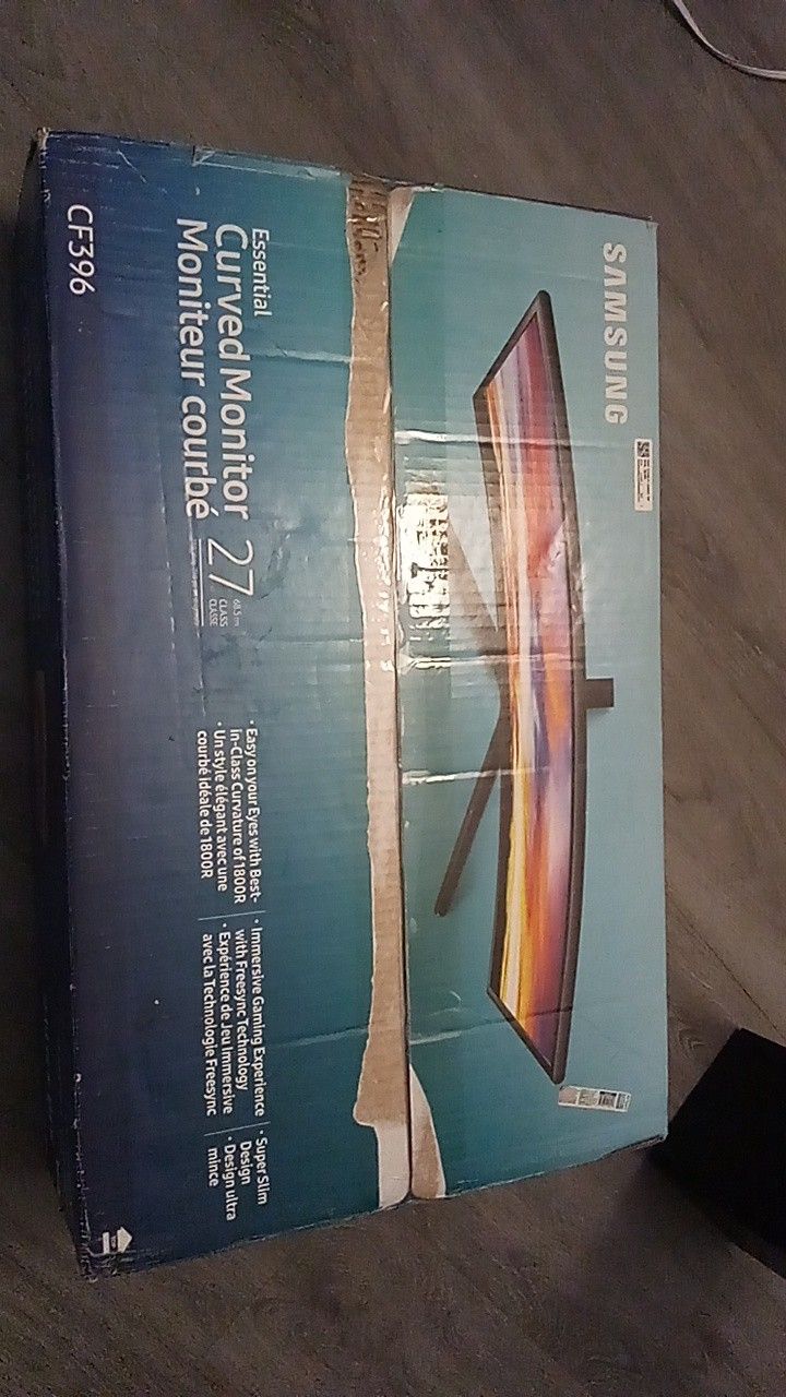 Samsung 27 In. Curved Monitor
