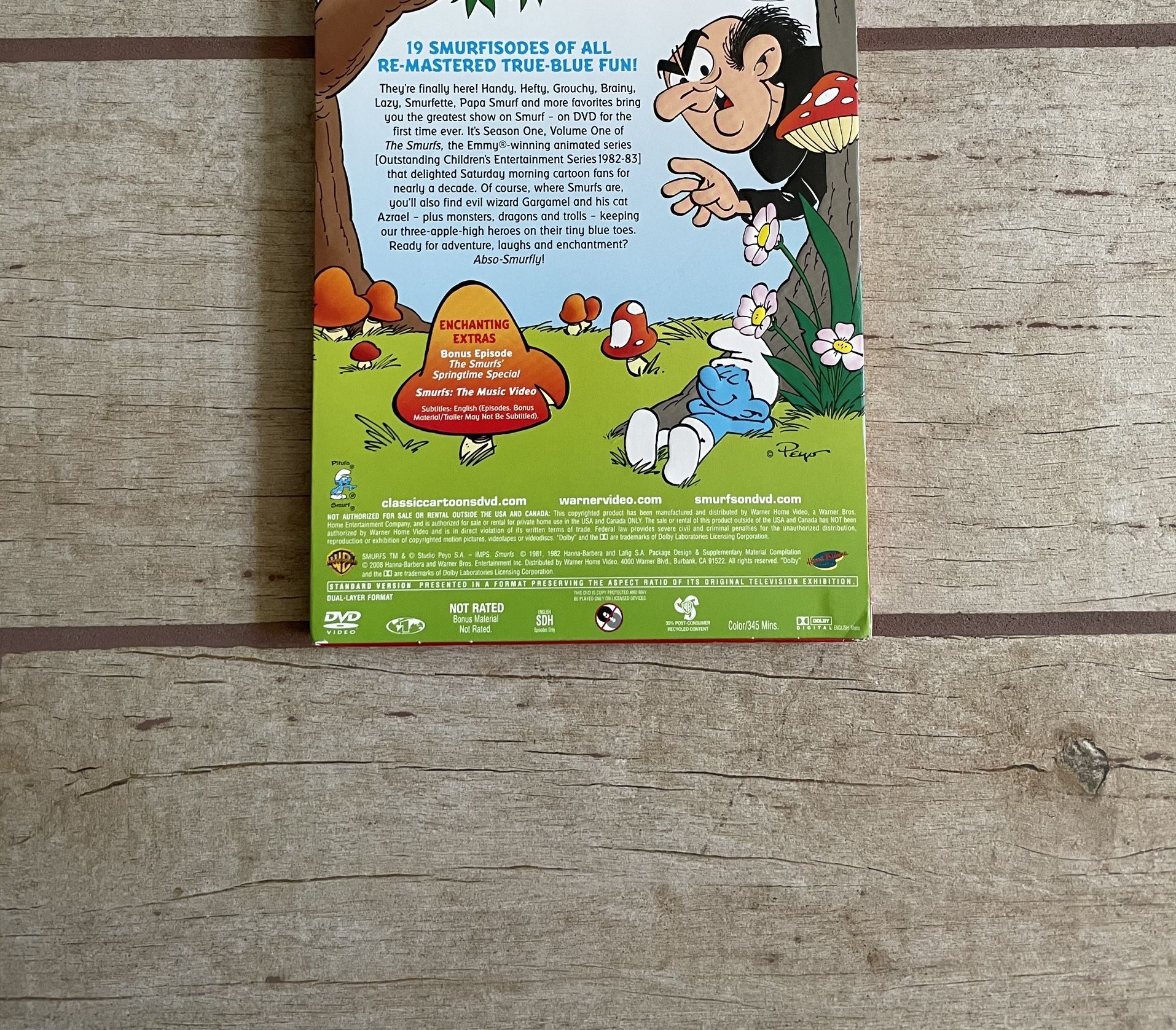 The Smurfs DVD