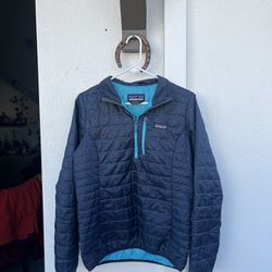 Women's Patagonia Nano Puff Quarter Zip Jacket (M)