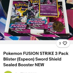 Pokemon Trading Cards Fusion Strike