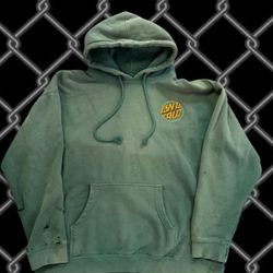 Santa Cruz Men's Green Hoodie