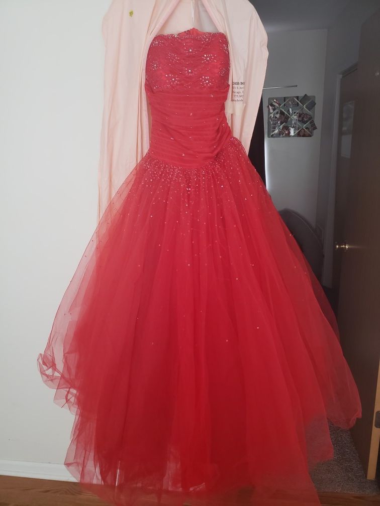 Prom or quinceanera dress
