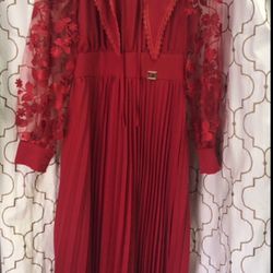 New Red Dress Size 10-14