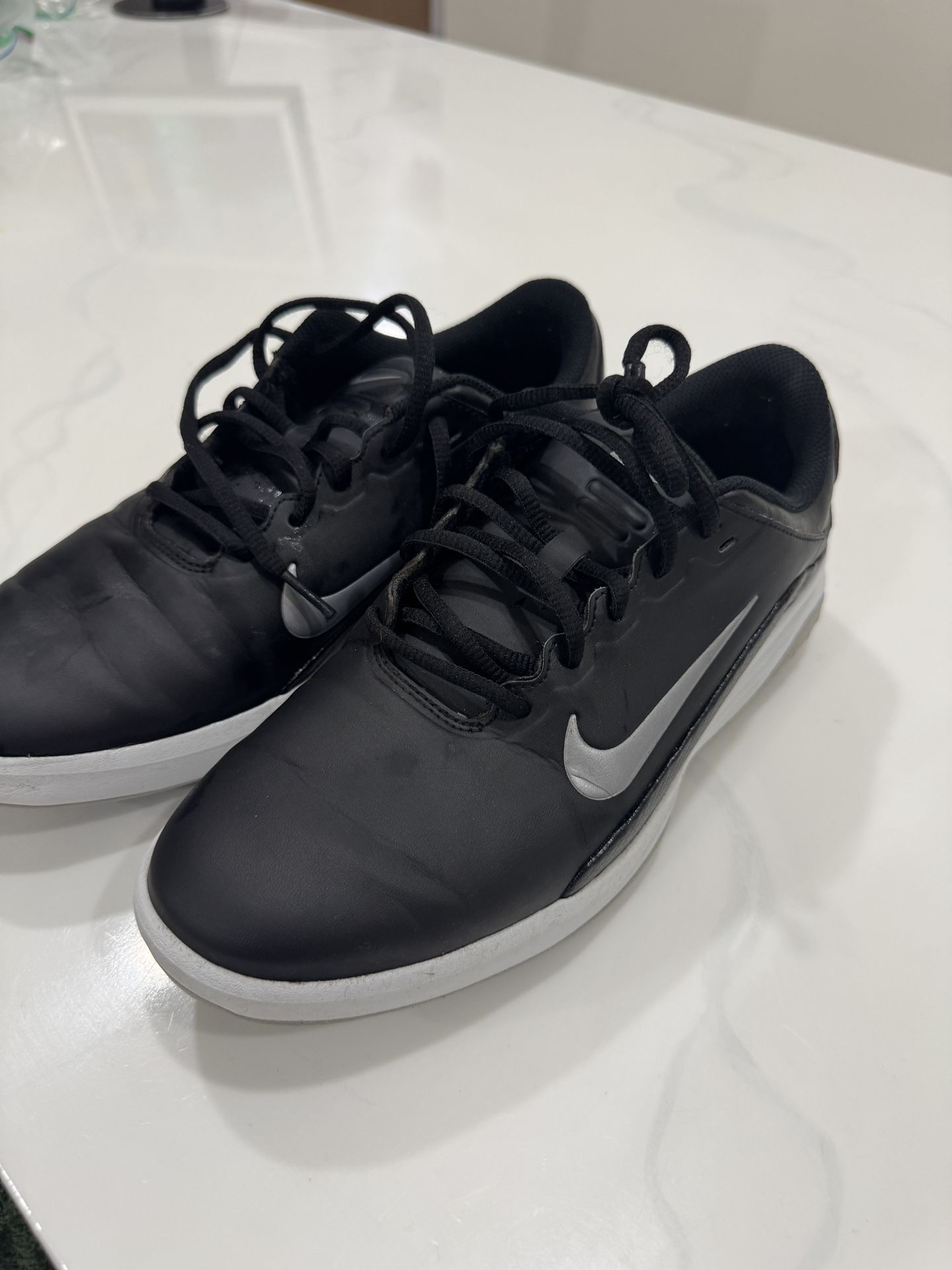 Nike Vapor Golf Shoes Black Silver AQ2301-001 Mens Size 9.5