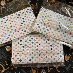 Disposable designer face mask