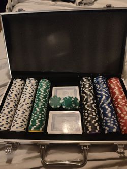 Poker Chip Set in Aluminum Case