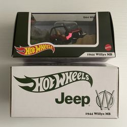 Hot wheels rlc jeep wrangler red
