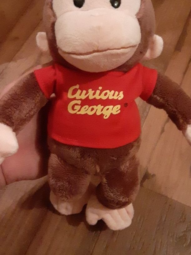 12” Gund Universal Studios Curious George 4029019 Monkey Plush Toy