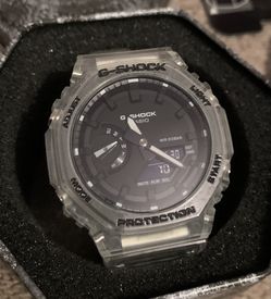 Casio G-Shock GA2100SKE-7A Clear Transparent Skeleton CasiOak Brand New!