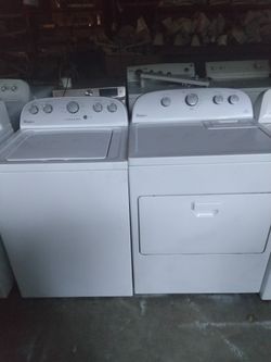 Whirlpool Washer Dryer Set