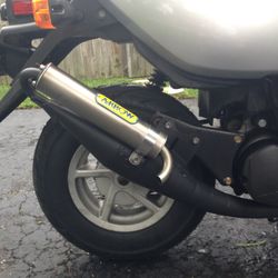 Zuma 50 2T Arrow Muffler Exhaust Pipe