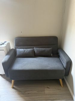 Mini Grey Couch
