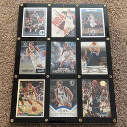 Dallas Mavericks / Dirk Nowitzki Sports Memorabilia Frame