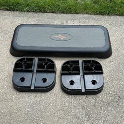 Aerobic Stepper Exercise Step Platform Fitness Workout Gym Equipment Adjustable OBO