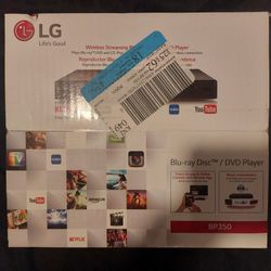 LG Blu-ray Player with Wi-Fi Streaming (BP350)