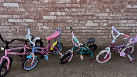 4 bikes 12"" all $50