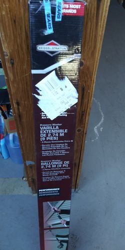 A, 9' extension metal wand