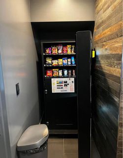 Vending machine compatible with credit card reader. Thumbnail