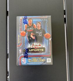 2025-26 Topps Chrome Update Basketball Blaster Box Factory Sealed