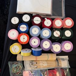 DIY Ribbon Flower Bouquet Craft Kit 