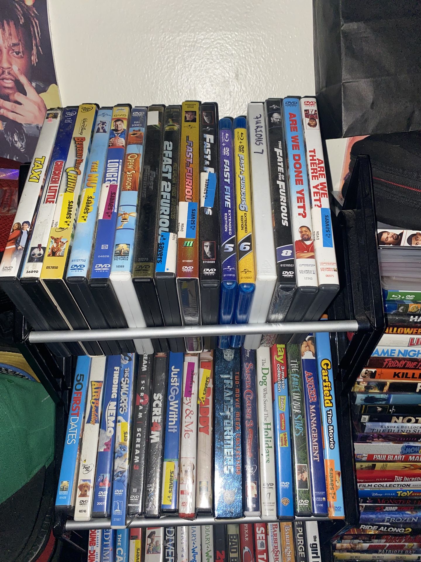 DVDs $3 Each