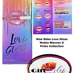   New Bebe Love Gloss Nudes Mauves & Pinks Collection W56