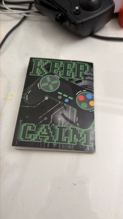 Gamer theme note pad