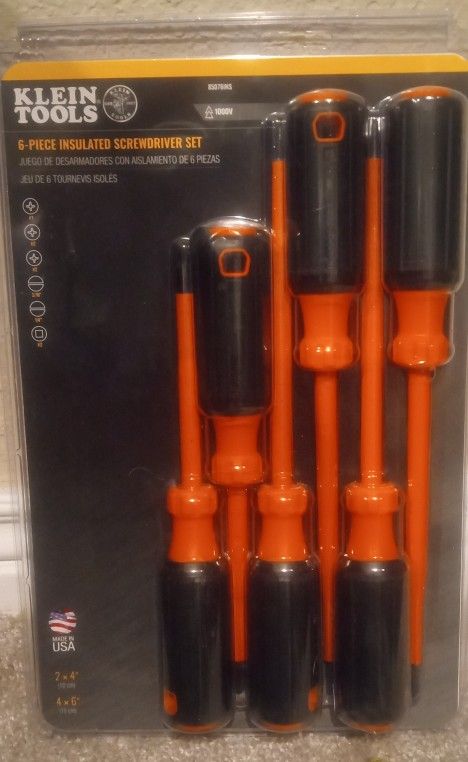 6 Piece Insulated Screwdriver Set