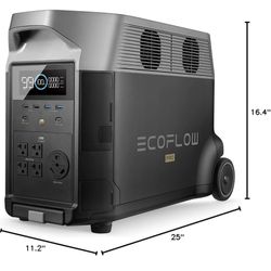Ecoflow delta pro 3600w portable power station