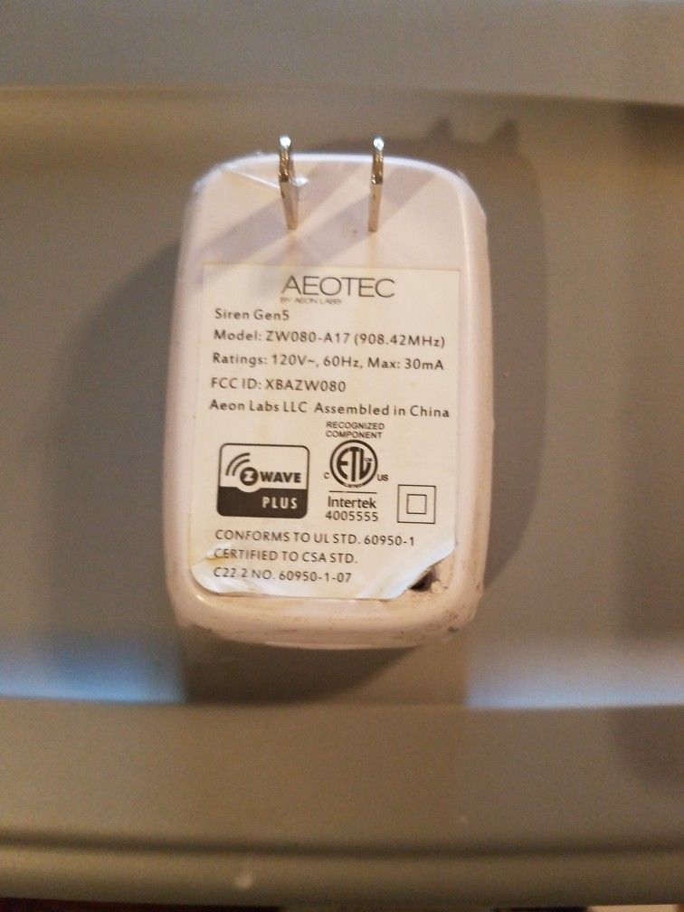 Aeotec Siren Gen 5