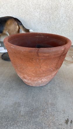 Large Terracotta Clay Planter Pot