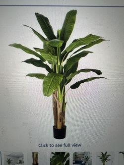 Fake Plant: Banana Leaf Tree