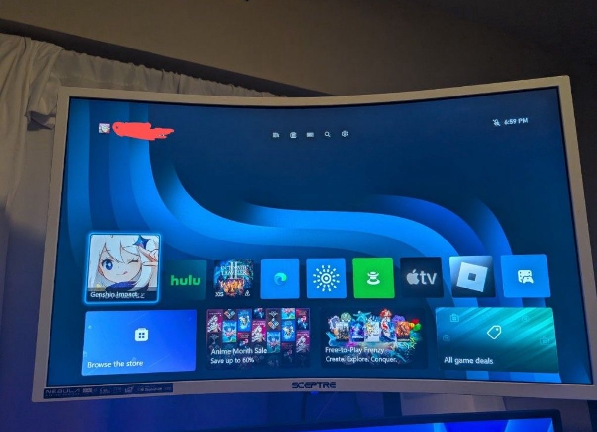 sceptre curved 32 inch 2560 x 1440 160hz monitor