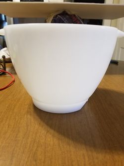 Kenwood 17500 white glass mixing bowl