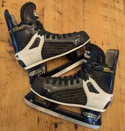 CCM Super Tacks 652 Ice Hockey Skates Size 8.5 D/A Pro Lite 3 Made in Canada