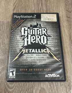 Guitar Hero: Metallica for PlayStation 2 (PS2)