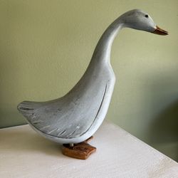 Adorable Wooden Duck 