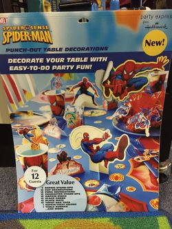 Spider-Man Party Table Decorations by Hallmark