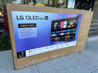 CLOSEOUT TV SALE  83" LG 4K OLED HDR Smart OLED83C5AUA