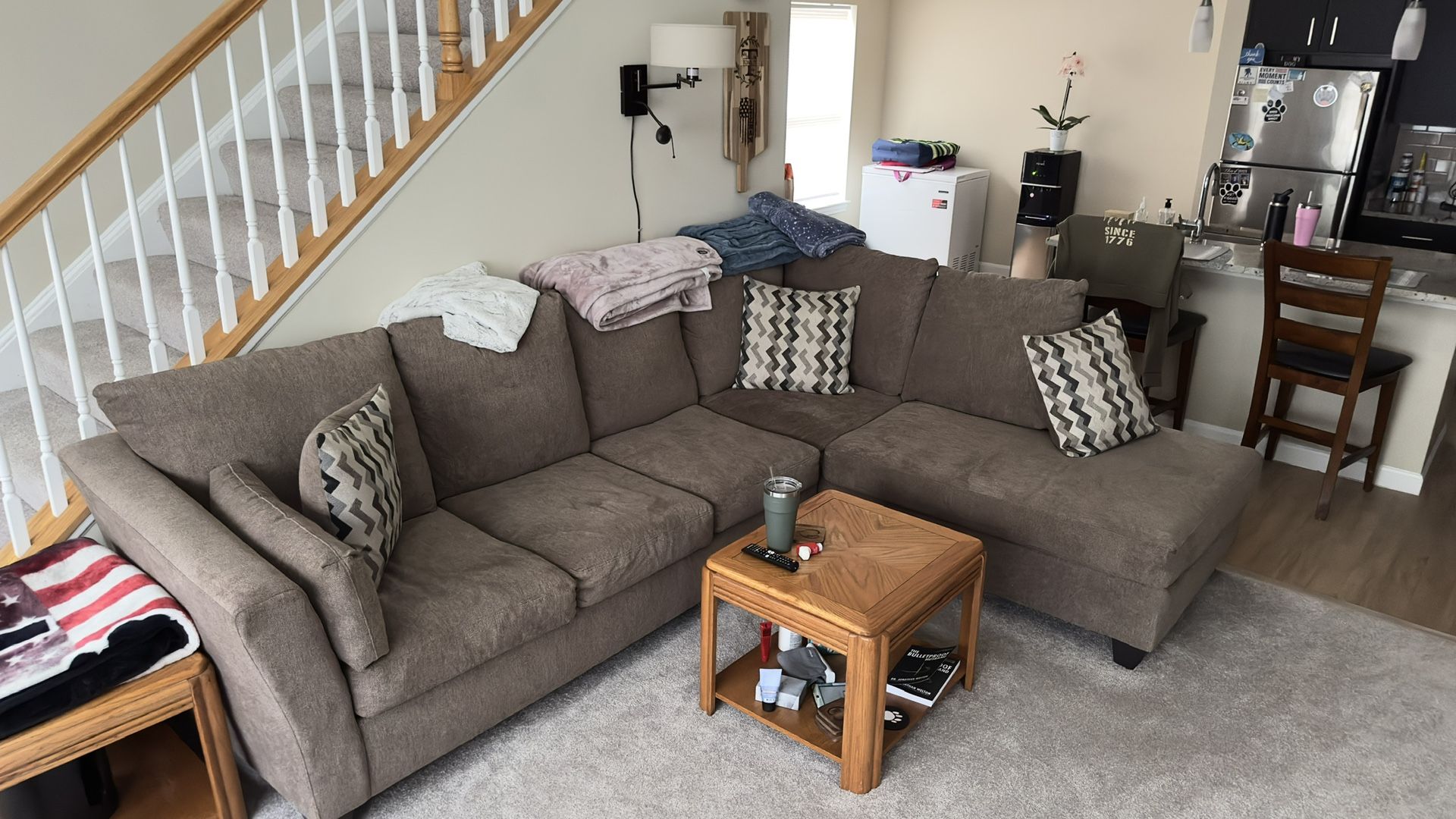 L Shaped Couch - Excellent Condition- Best Offer