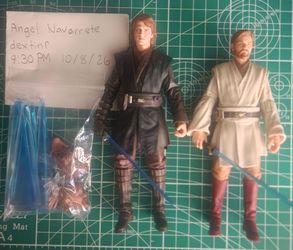 *Sell/Trade* SDCC Star Wars Revenge of the Sith Obi Wan and Anakin Skywalker