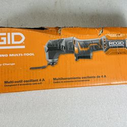 RIDGID R28700 4 Amp Corded Oscillating Multi-Tool