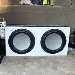 12” Subs For Trade