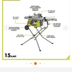 Ryobi Table Saw 200 Obo