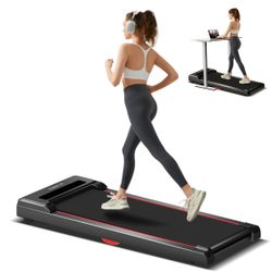 Smart Walking Pad, Under Desk Treadmill and 2-in-1 Incline Walking Pad Treadmill for Home Office