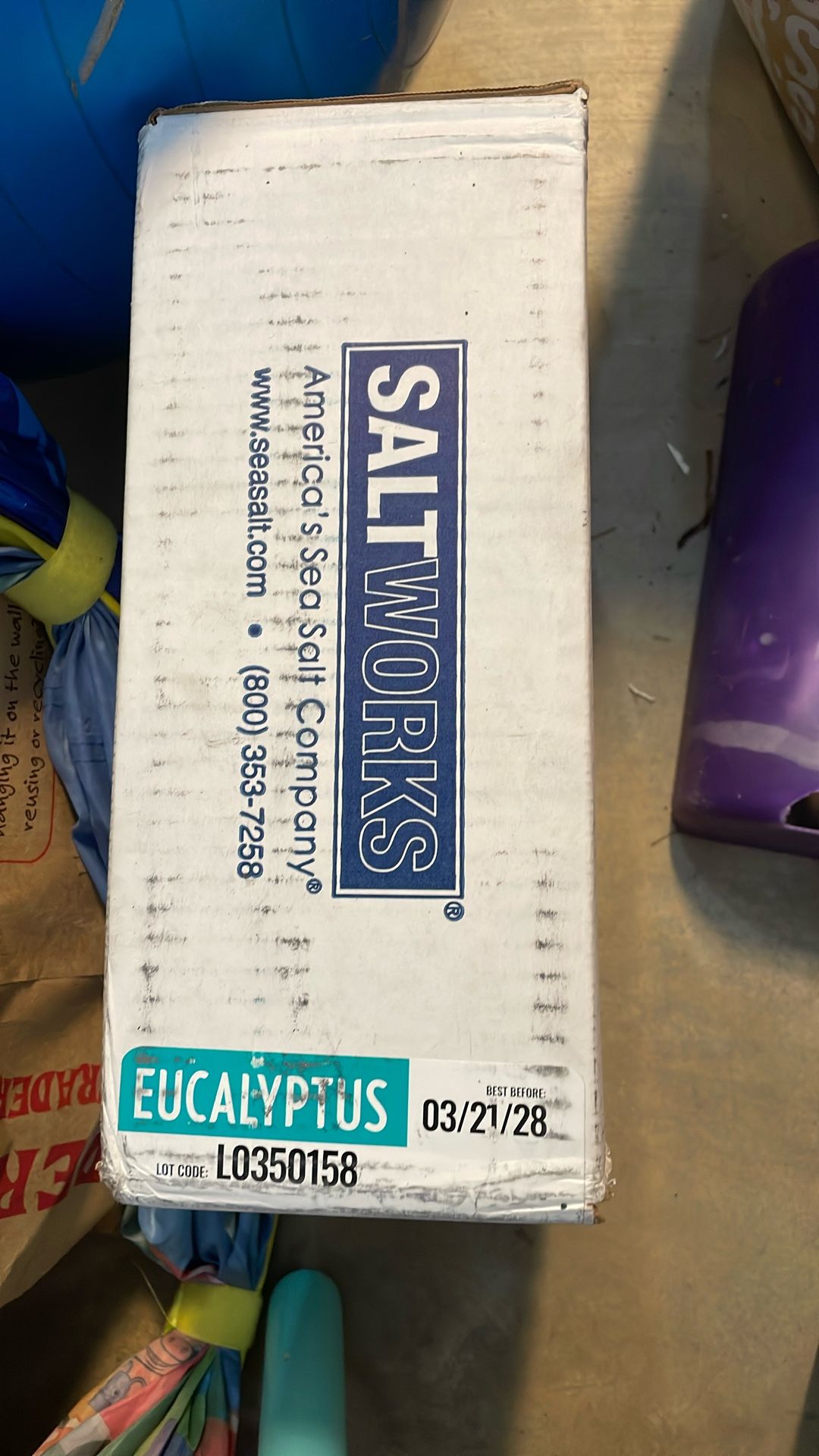 Epsom Salt Eucalyptus 18 Pounds Brand New