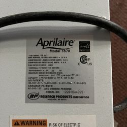 Aprilaire Dehumidifier 