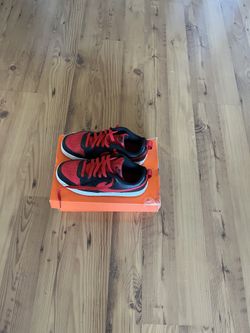 Nike-red Low Dunks 