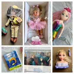 7-pc New Toys & Book