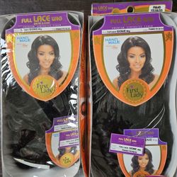 Full Lace Wig - Brand: Femi; Style: Genie; Color: #1B/30  Or #1B/33